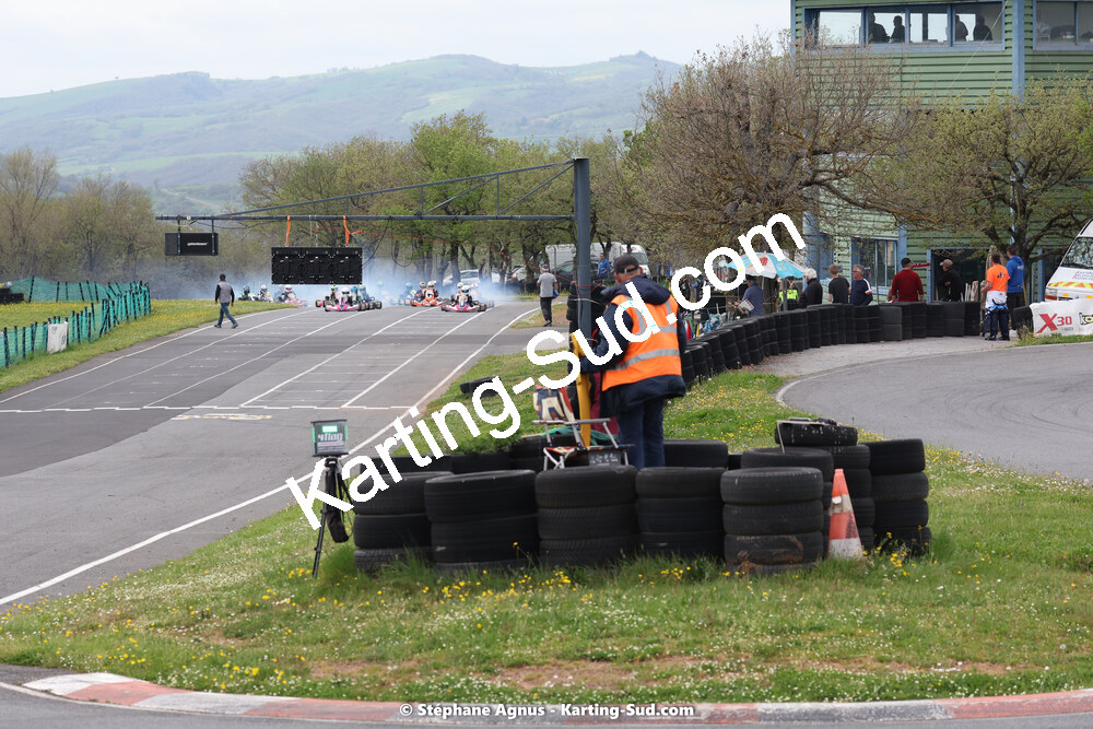 29 & 30/04/2023 : 4ème manche du Championnat du Sud à Karting Plus Belmont sur Rance (photos Stéphane Agnus) 2023 — karting