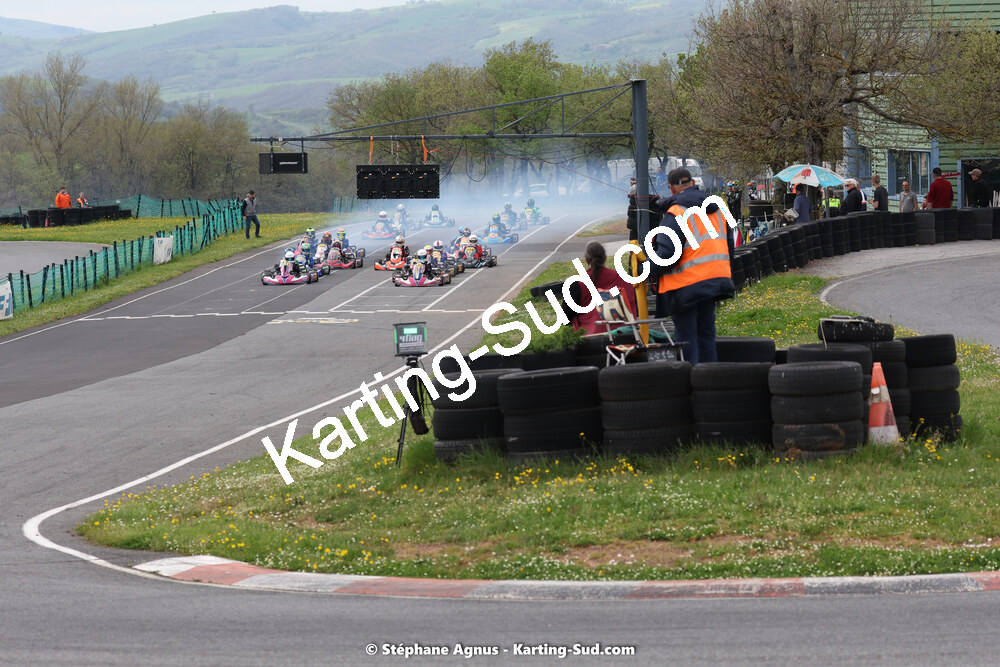 29 & 30/04/2023 : 4ème manche du Championnat du Sud à Karting Plus Belmont sur Rance (photos Stéphane Agnus) 2023 — karting