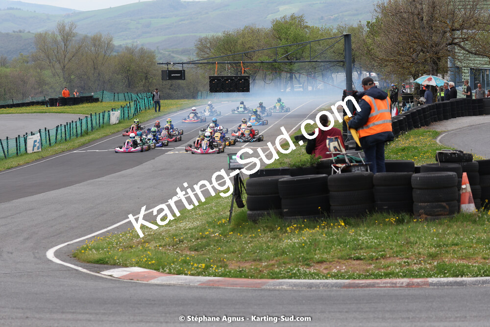 29 & 30/04/2023 : 4ème manche du Championnat du Sud à Karting Plus Belmont sur Rance (photos Stéphane Agnus) 2023 — karting