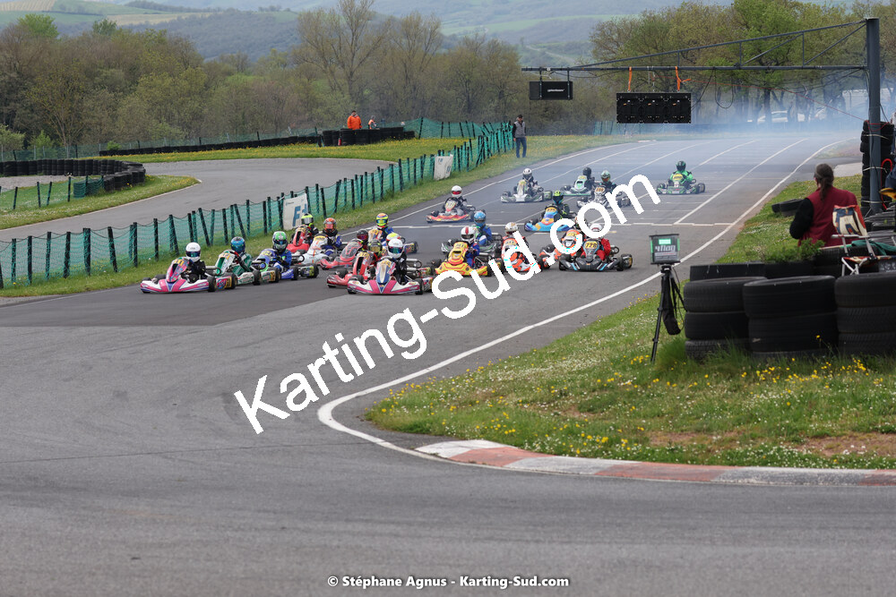 29 & 30/04/2023 : 4ème manche du Championnat du Sud à Karting Plus Belmont sur Rance (photos Stéphane Agnus) 2023 — karting