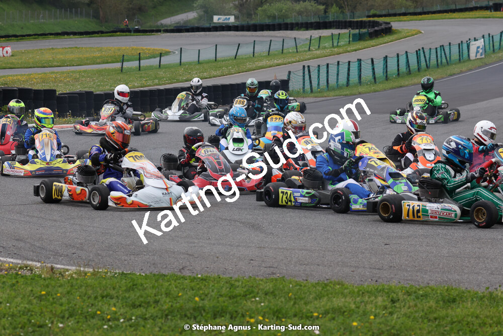 29 & 30/04/2023 : 4ème manche du Championnat du Sud à Karting Plus Belmont sur Rance (photos Stéphane Agnus) 2023 — karting