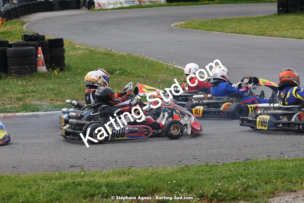 29 & 30/04/2023 : 4ème manche du Championnat du Sud à Karting Plus Belmont sur Rance (photos Stéphane Agnus) 2023 — karting