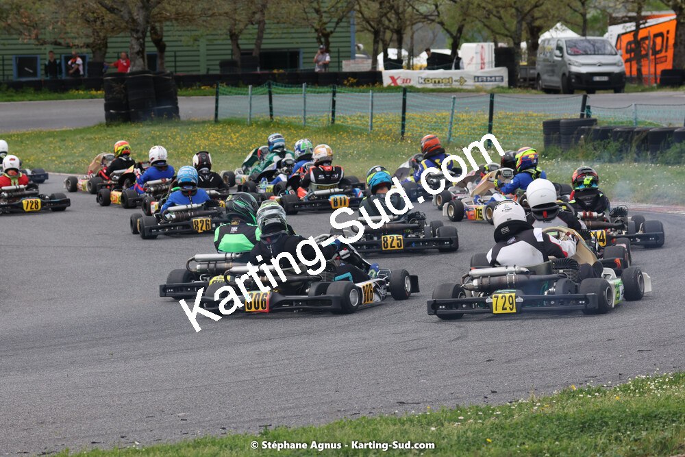 29 & 30/04/2023 : 4ème manche du Championnat du Sud à Karting Plus Belmont sur Rance (photos Stéphane Agnus) 2023 — karting