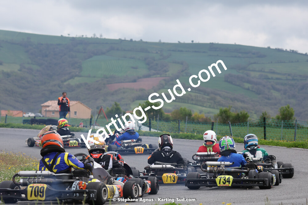 29 & 30/04/2023 : 4ème manche du Championnat du Sud à Karting Plus Belmont sur Rance (photos Stéphane Agnus) 2023 — karting