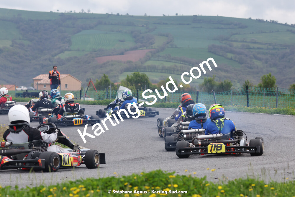 29 & 30/04/2023 : 4ème manche du Championnat du Sud à Karting Plus Belmont sur Rance (photos Stéphane Agnus) 2023 — karting