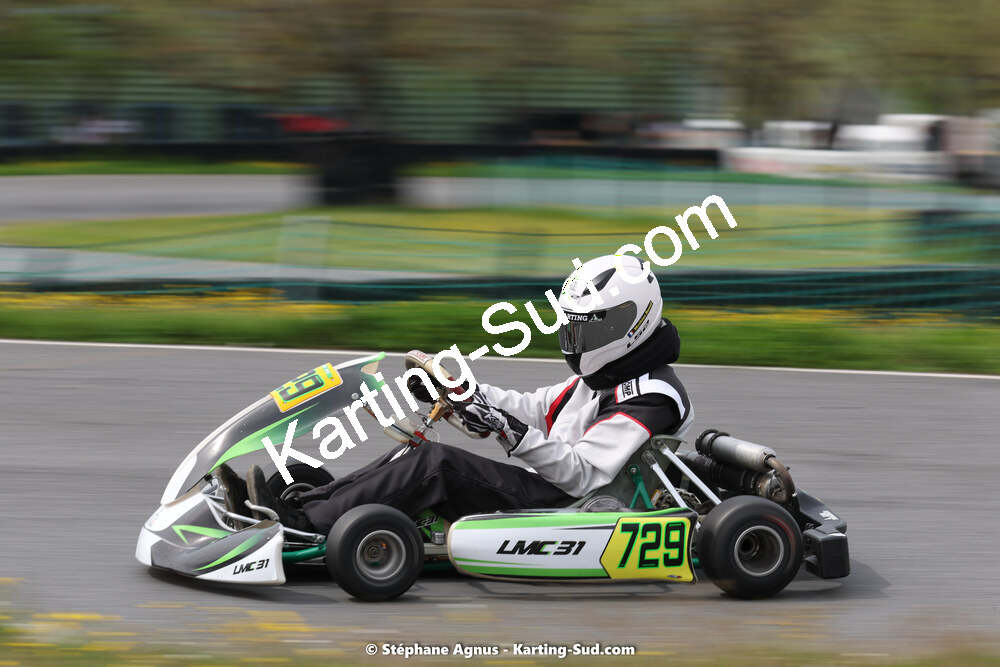 29 & 30/04/2023 : 4ème manche du Championnat du Sud à Karting Plus Belmont sur Rance (photos Stéphane Agnus) 2023 — karting