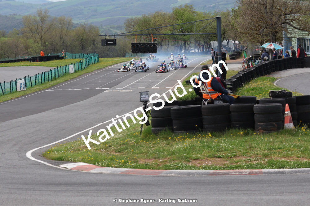 29 & 30/04/2023 : 4ème manche du Championnat du Sud à Karting Plus Belmont sur Rance (photos Stéphane Agnus) 2023 — karting