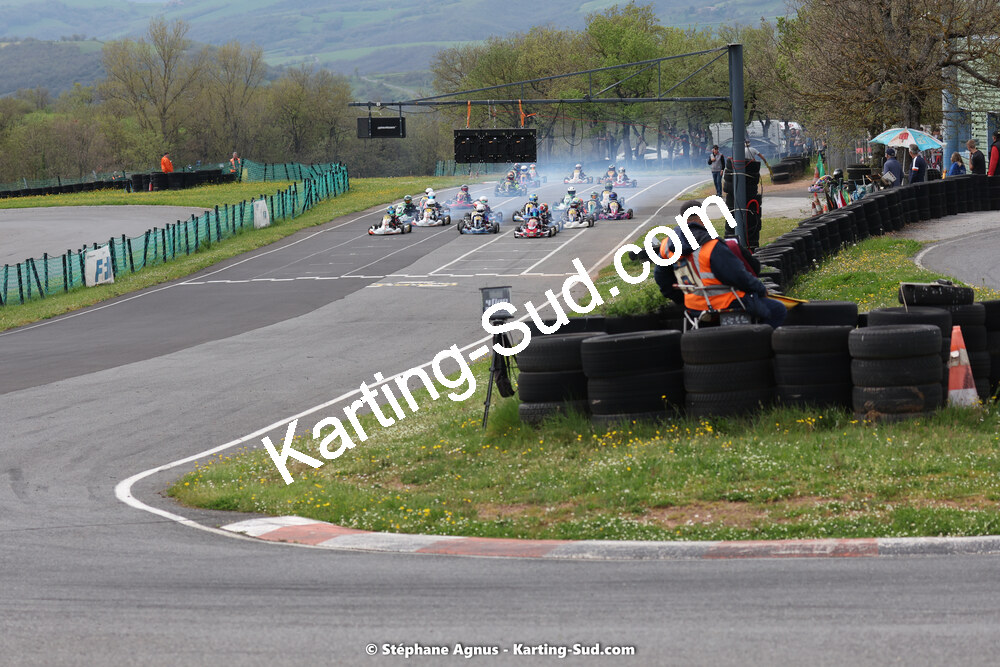 29 & 30/04/2023 : 4ème manche du Championnat du Sud à Karting Plus Belmont sur Rance (photos Stéphane Agnus) 2023 — karting
