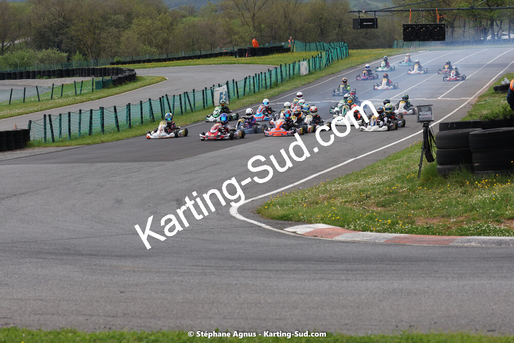 29 & 30/04/2023 : 4ème manche du Championnat du Sud à Karting Plus Belmont sur Rance (photos Stéphane Agnus) 2023 — karting