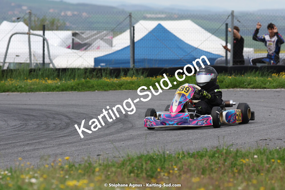 29 & 30/04/2023 : 4ème manche du Championnat du Sud à Karting Plus Belmont sur Rance (photos Stéphane Agnus) 2023 — karting