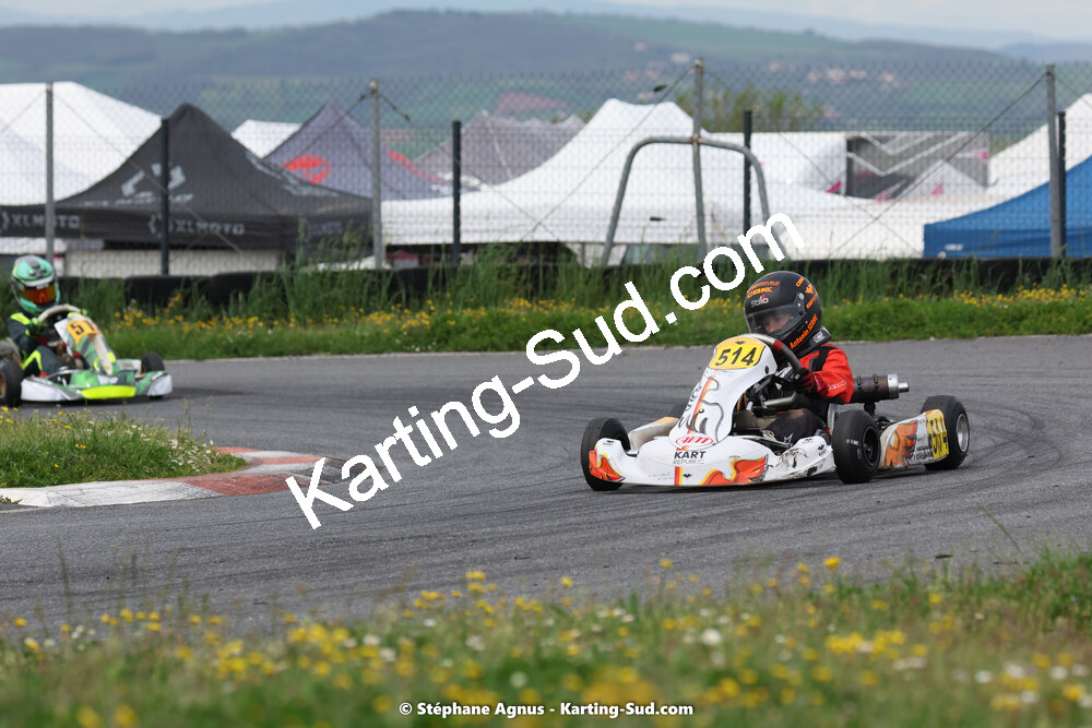 29 & 30/04/2023 : 4ème manche du Championnat du Sud à Karting Plus Belmont sur Rance (photos Stéphane Agnus) 2023 — karting