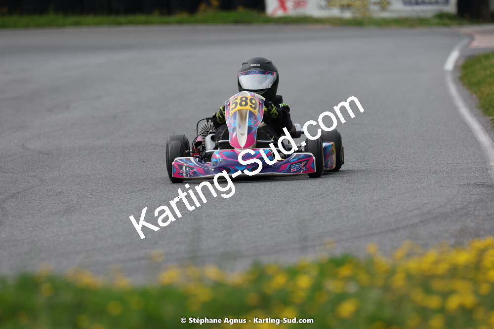 29 & 30/04/2023 : 4ème manche du Championnat du Sud à Karting Plus Belmont sur Rance (photos Stéphane Agnus) 2023 — karting