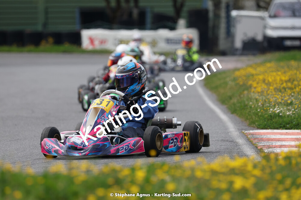 29 & 30/04/2023 : 4ème manche du Championnat du Sud à Karting Plus Belmont sur Rance (photos Stéphane Agnus) 2023 — karting