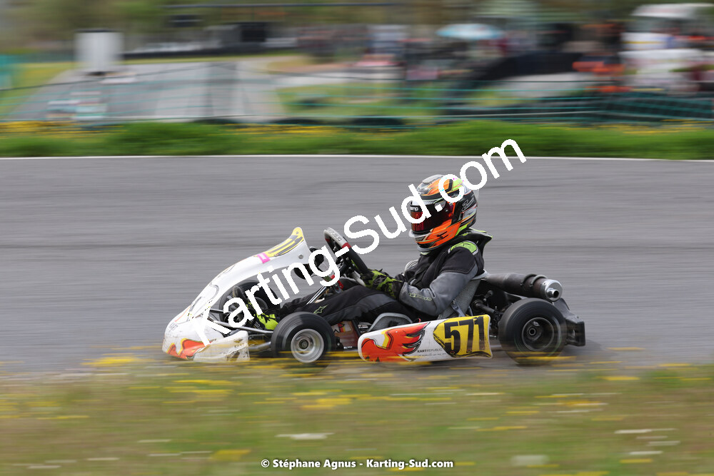 29 & 30/04/2023 : 4ème manche du Championnat du Sud à Karting Plus Belmont sur Rance (photos Stéphane Agnus) 2023 — karting