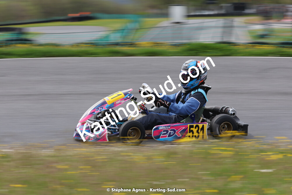 29 & 30/04/2023 : 4ème manche du Championnat du Sud à Karting Plus Belmont sur Rance (photos Stéphane Agnus) 2023 — karting