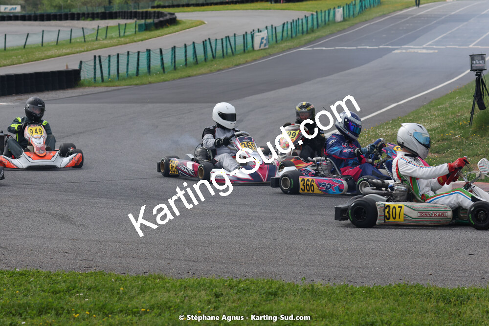 29 & 30/04/2023 : 4ème manche du Championnat du Sud à Karting Plus Belmont sur Rance (photos Stéphane Agnus) 2023 — karting