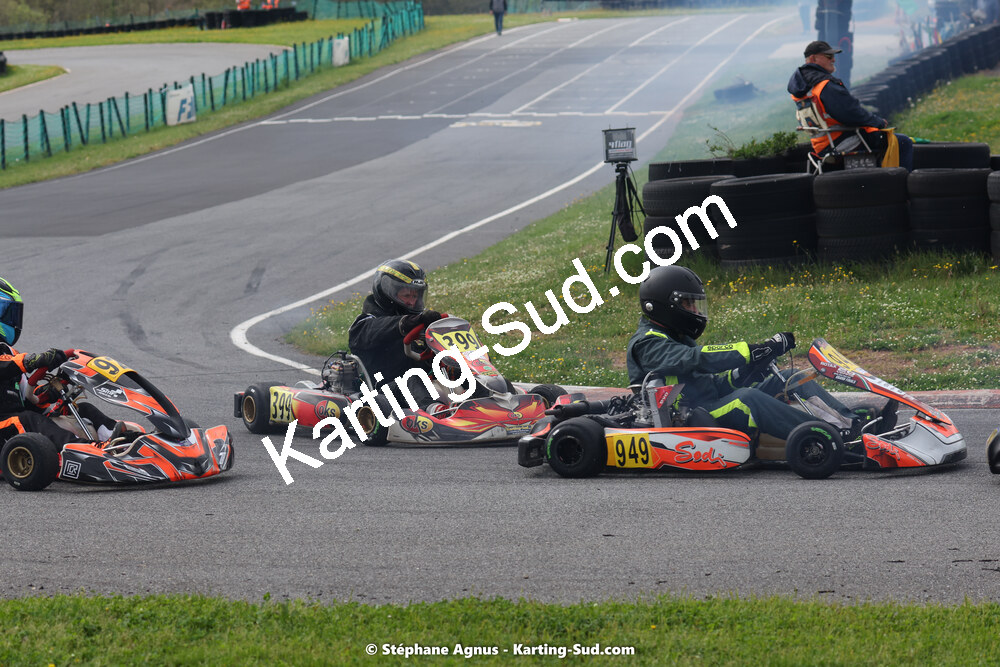 29 & 30/04/2023 : 4ème manche du Championnat du Sud à Karting Plus Belmont sur Rance (photos Stéphane Agnus) 2023 — karting