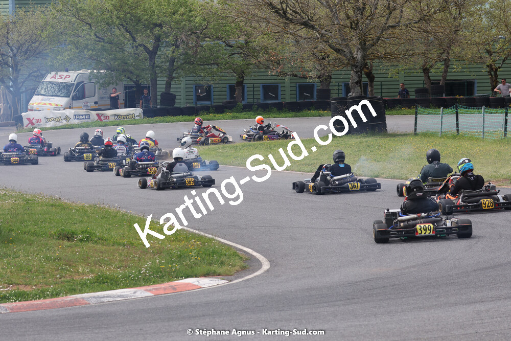 29 & 30/04/2023 : 4ème manche du Championnat du Sud à Karting Plus Belmont sur Rance (photos Stéphane Agnus) 2023 — karting
