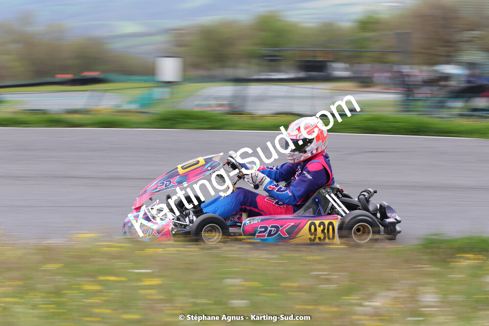 29 & 30/04/2023 : 4ème manche du Championnat du Sud à Karting Plus Belmont sur Rance (photos Stéphane Agnus) 2023 — karting