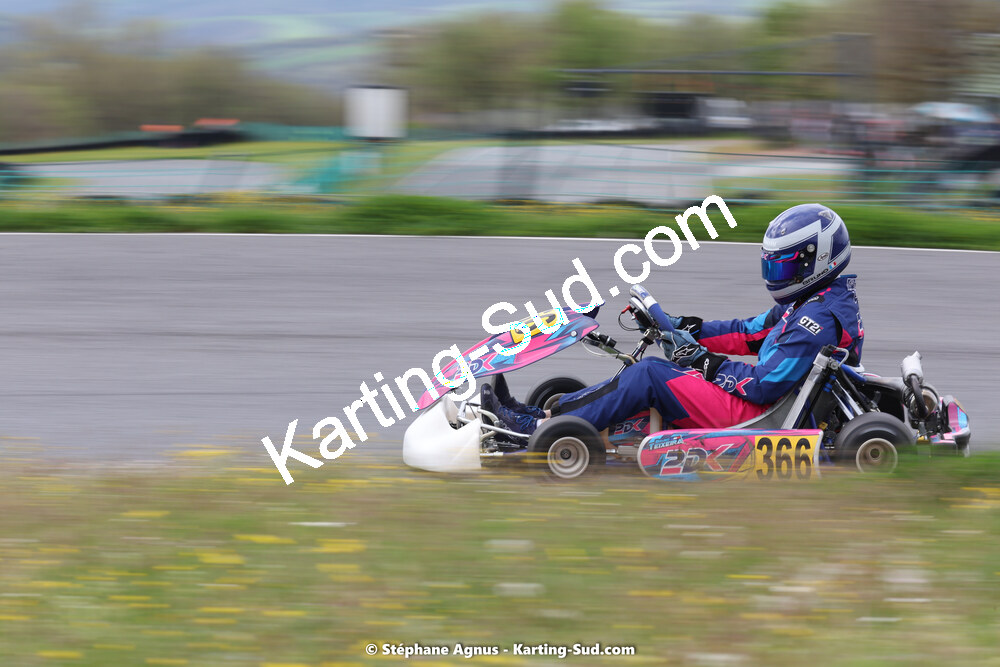29 & 30/04/2023 : 4ème manche du Championnat du Sud à Karting Plus Belmont sur Rance (photos Stéphane Agnus) 2023 — karting