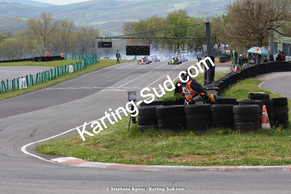 29 & 30/04/2023 : 4ème manche du Championnat du Sud à Karting Plus Belmont sur Rance (photos Stéphane Agnus) 2023 — karting