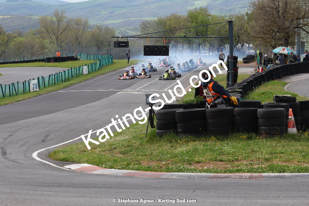 29 & 30/04/2023 : 4ème manche du Championnat du Sud à Karting Plus Belmont sur Rance (photos Stéphane Agnus) 2023 — karting