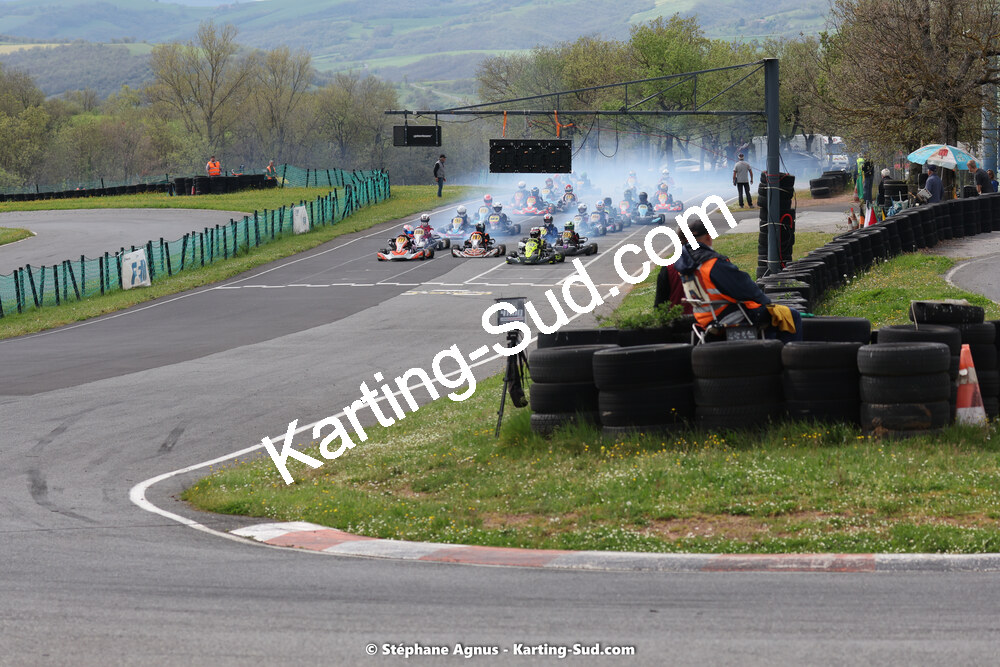 29 & 30/04/2023 : 4ème manche du Championnat du Sud à Karting Plus Belmont sur Rance (photos Stéphane Agnus) 2023 — karting