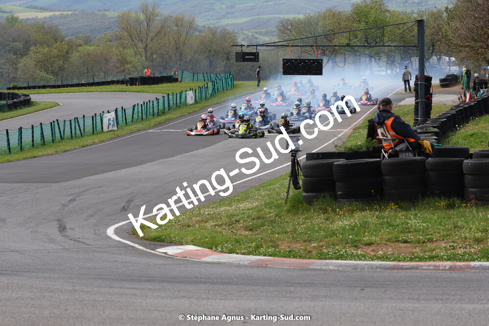 29 & 30/04/2023 : 4ème manche du Championnat du Sud à Karting Plus Belmont sur Rance (photos Stéphane Agnus) 2023 — karting