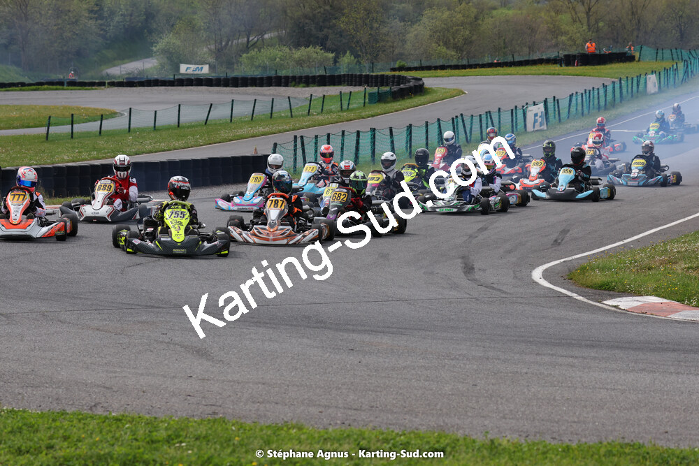29 & 30/04/2023 : 4ème manche du Championnat du Sud à Karting Plus Belmont sur Rance (photos Stéphane Agnus) 2023 — karting