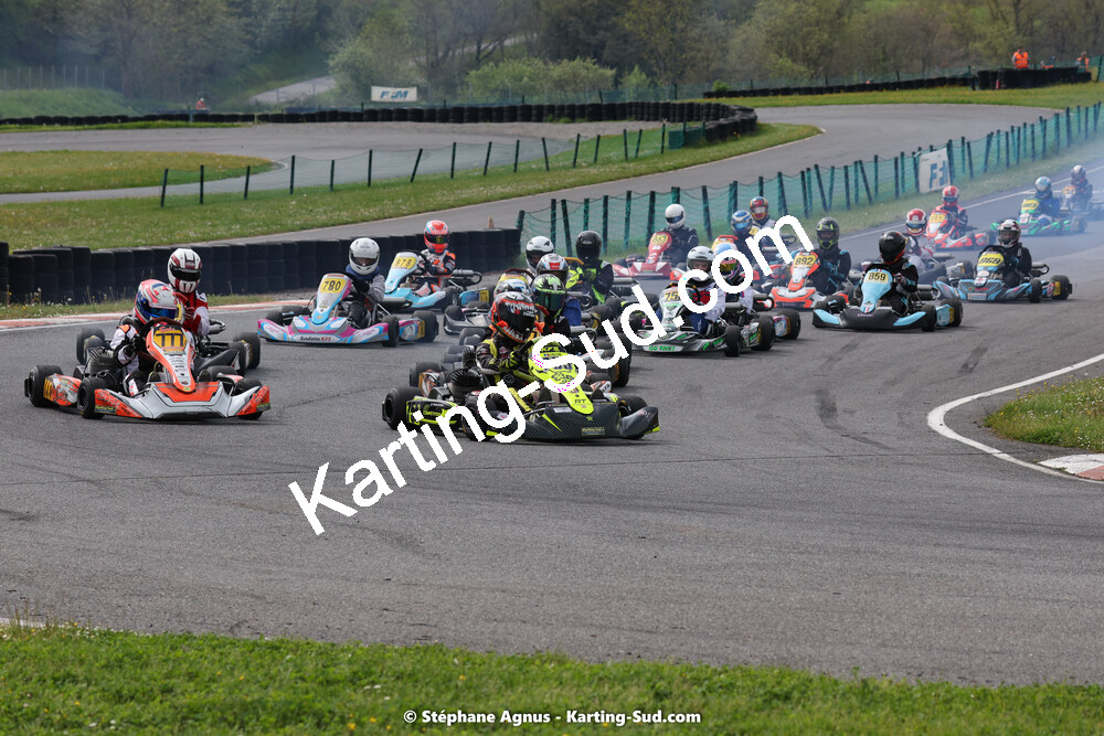 29 & 30/04/2023 : 4ème manche du Championnat du Sud à Karting Plus Belmont sur Rance (photos Stéphane Agnus) 2023 — karting