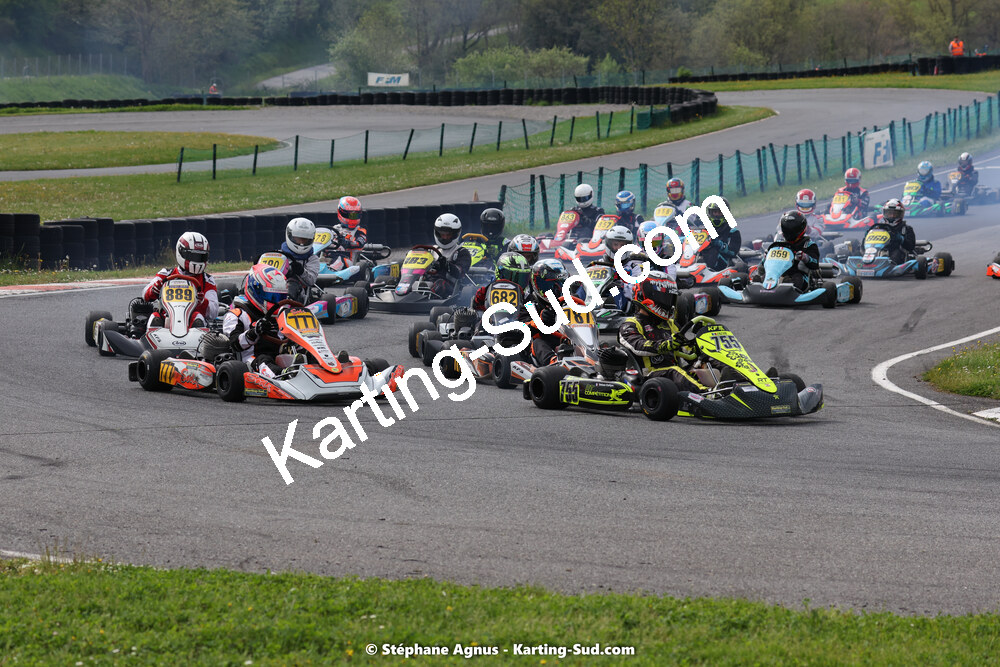 29 & 30/04/2023 : 4ème manche du Championnat du Sud à Karting Plus Belmont sur Rance (photos Stéphane Agnus) 2023 — karting