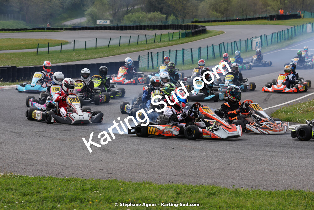 29 & 30/04/2023 : 4ème manche du Championnat du Sud à Karting Plus Belmont sur Rance (photos Stéphane Agnus) 2023 — karting