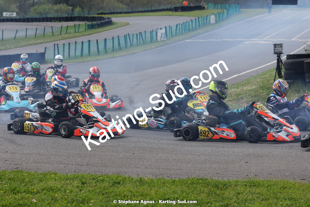 29 & 30/04/2023 : 4ème manche du Championnat du Sud à Karting Plus Belmont sur Rance (photos Stéphane Agnus) 2023 — karting