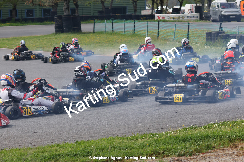29 & 30/04/2023 : 4ème manche du Championnat du Sud à Karting Plus Belmont sur Rance (photos Stéphane Agnus) 2023 — karting