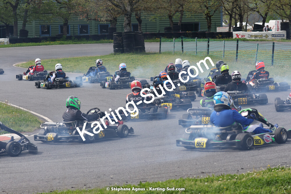 29 & 30/04/2023 : 4ème manche du Championnat du Sud à Karting Plus Belmont sur Rance (photos Stéphane Agnus) 2023 — karting