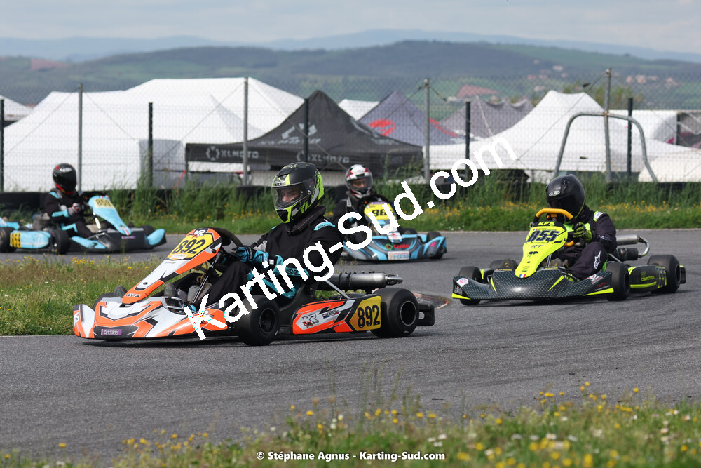 29 & 30/04/2023 : 4ème manche du Championnat du Sud à Karting Plus Belmont sur Rance (photos Stéphane Agnus) 2023 — karting