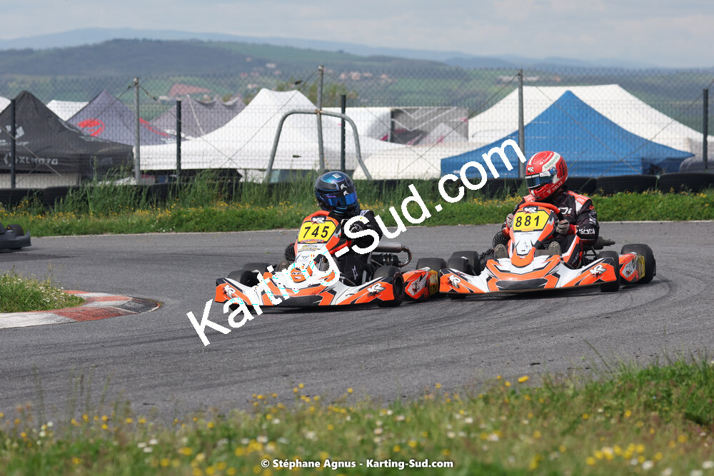 29 & 30/04/2023 : 4ème manche du Championnat du Sud à Karting Plus Belmont sur Rance (photos Stéphane Agnus) 2023 — karting
