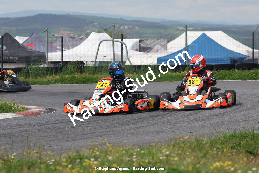 29 & 30/04/2023 : 4ème manche du Championnat du Sud à Karting Plus Belmont sur Rance (photos Stéphane Agnus) 2023 — karting