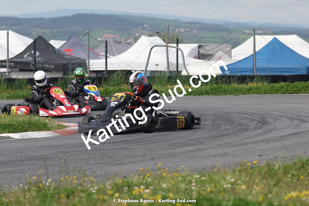 29 & 30/04/2023 : 4ème manche du Championnat du Sud à Karting Plus Belmont sur Rance (photos Stéphane Agnus) 2023 — karting