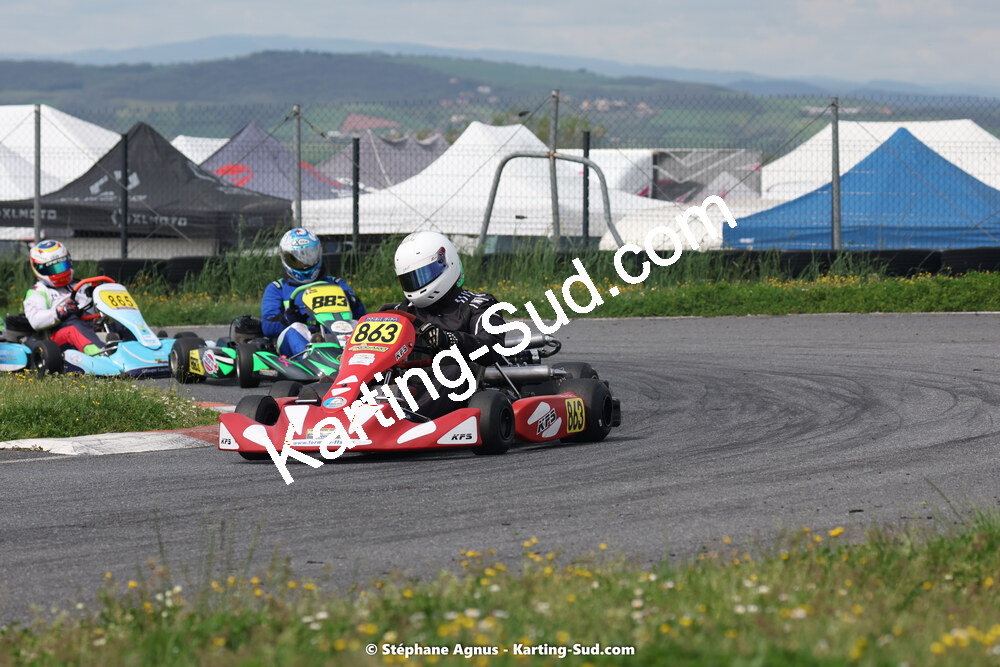 29 & 30/04/2023 : 4ème manche du Championnat du Sud à Karting Plus Belmont sur Rance (photos Stéphane Agnus) 2023 — karting