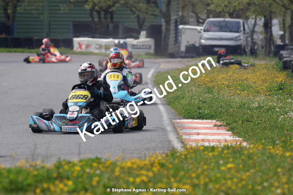 29 & 30/04/2023 : 4ème manche du Championnat du Sud à Karting Plus Belmont sur Rance (photos Stéphane Agnus) 2023 — karting