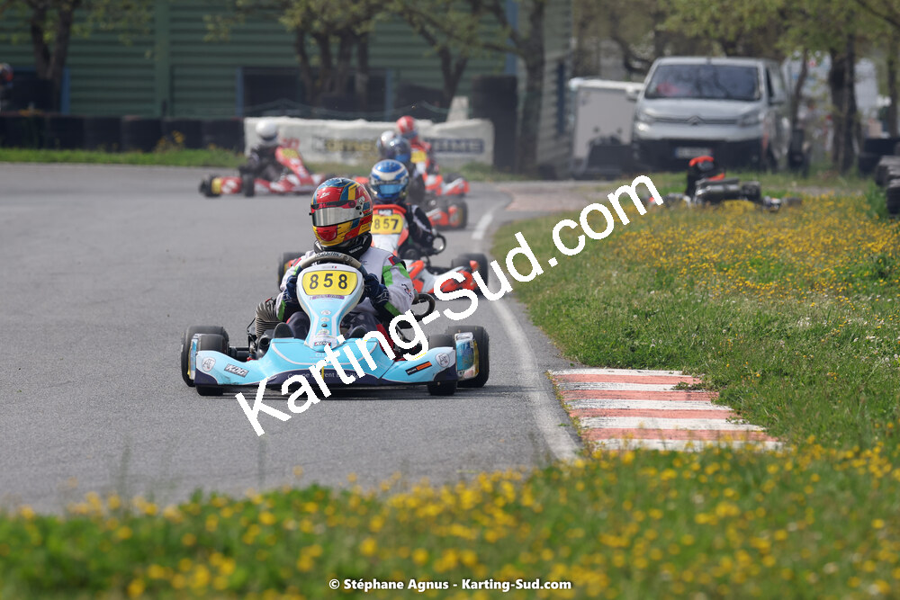 29 & 30/04/2023 : 4ème manche du Championnat du Sud à Karting Plus Belmont sur Rance (photos Stéphane Agnus) 2023 — karting