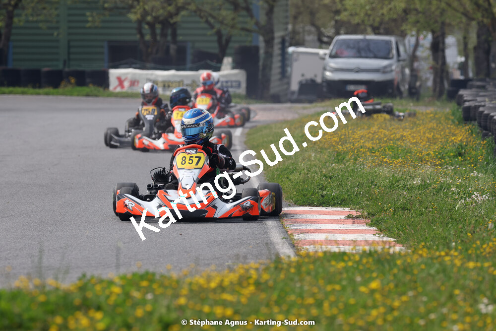 29 & 30/04/2023 : 4ème manche du Championnat du Sud à Karting Plus Belmont sur Rance (photos Stéphane Agnus) 2023 — karting