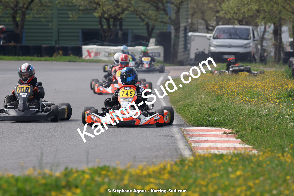 29 & 30/04/2023 : 4ème manche du Championnat du Sud à Karting Plus Belmont sur Rance (photos Stéphane Agnus) 2023 — karting