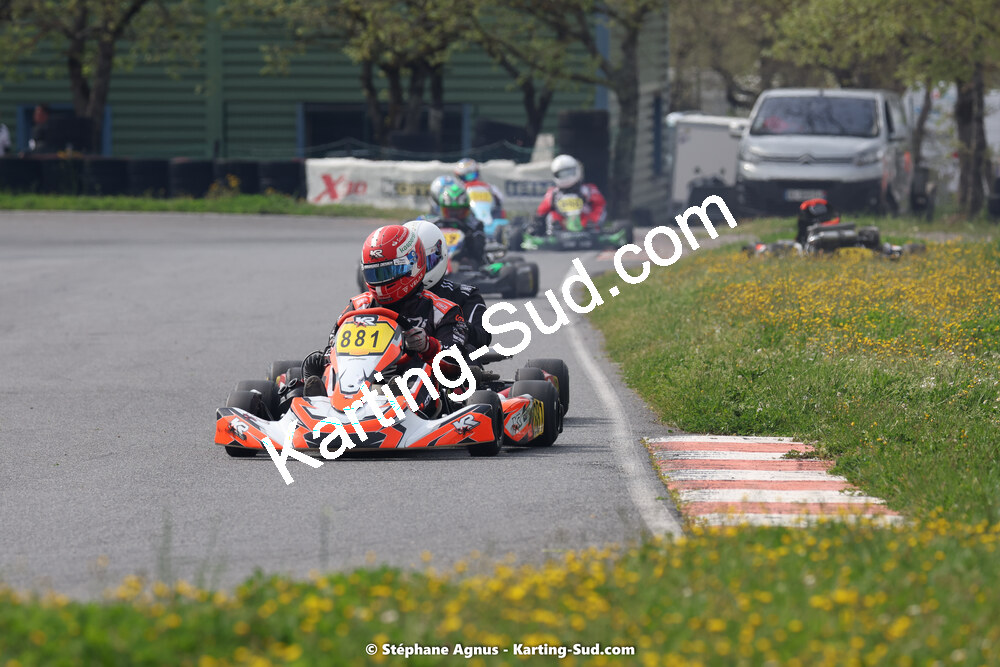29 & 30/04/2023 : 4ème manche du Championnat du Sud à Karting Plus Belmont sur Rance (photos Stéphane Agnus) 2023 — karting