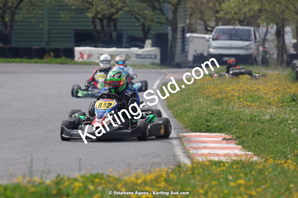 29 & 30/04/2023 : 4ème manche du Championnat du Sud à Karting Plus Belmont sur Rance (photos Stéphane Agnus) 2023 — karting