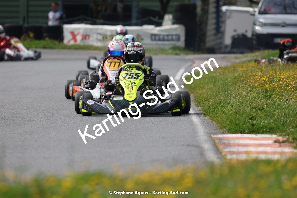29 & 30/04/2023 : 4ème manche du Championnat du Sud à Karting Plus Belmont sur Rance (photos Stéphane Agnus) 2023 — karting