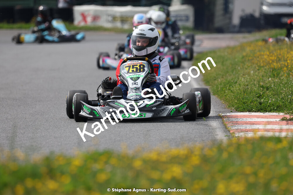 29 & 30/04/2023 : 4ème manche du Championnat du Sud à Karting Plus Belmont sur Rance (photos Stéphane Agnus) 2023 — karting