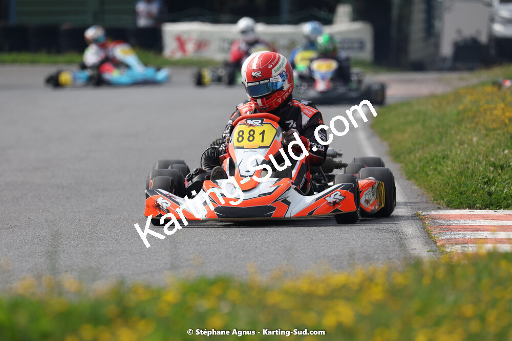 29 & 30/04/2023 : 4ème manche du Championnat du Sud à Karting Plus Belmont sur Rance (photos Stéphane Agnus) 2023 — karting