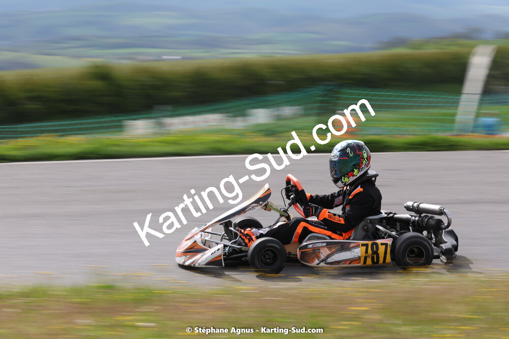 29 & 30/04/2023 : 4ème manche du Championnat du Sud à Karting Plus Belmont sur Rance (photos Stéphane Agnus) 2023 — karting